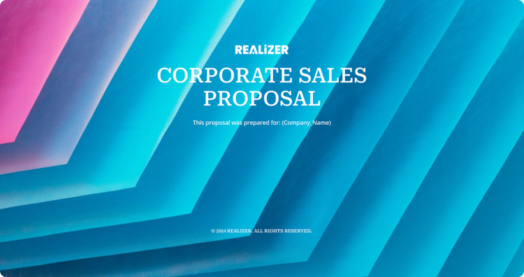Corporate Sales Proposal